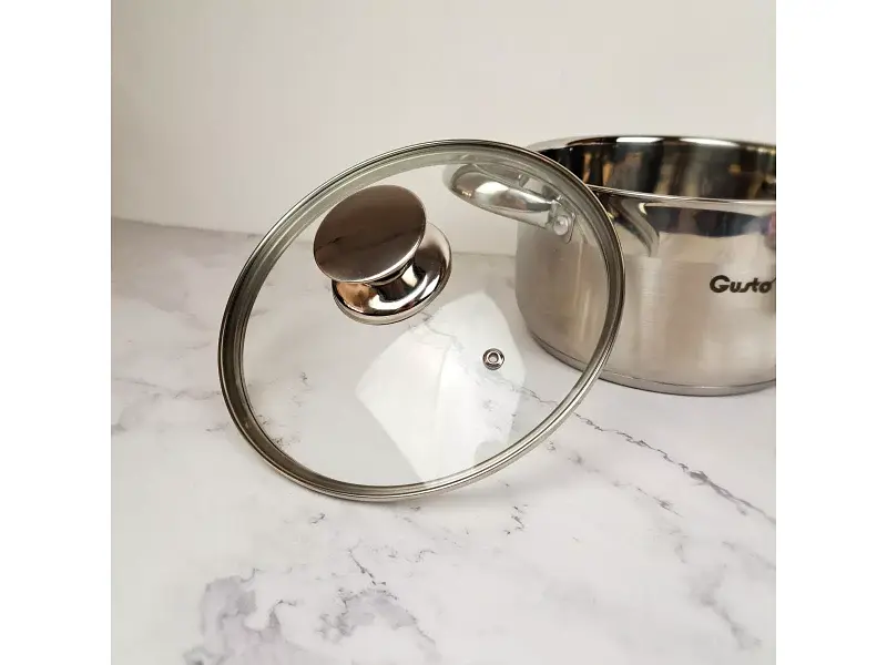 Каструля GUSTO FORCE 24 см 6.1 л (GT-1107-24) - фото 3