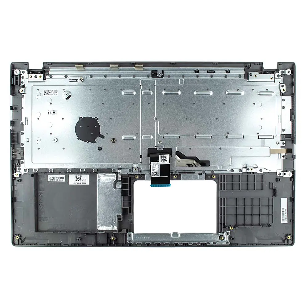 Корпус верхня кришка для Asus X515DA series (GREY, топкейс з клавіатурою, 90NB0T41-R31UA0, C Cover, Original) - фото 2