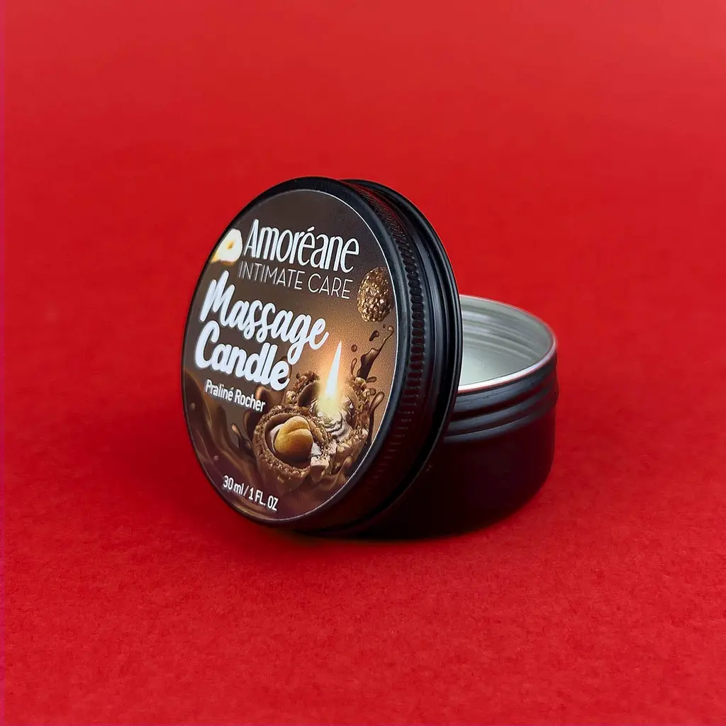 Масажна свічка Swieca Massage Candle Praline Rocher (30ml) 5th Paradise 4-60218 102483 - фото 5