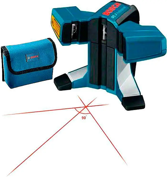 Лазер для укладання плитки Bosch GTL 3 Professional з чохлом