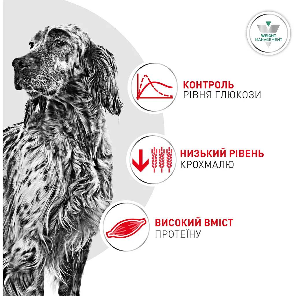 Сухий корм Royal Canin Glycobalance Dog для собак із цукровим діабетом 1.5 кг - фото 3