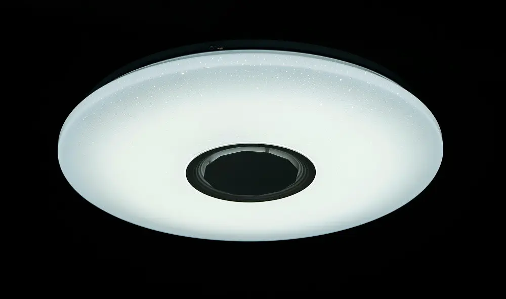 Люстра стельова LED Splendid Ray LY8338/36Wx2, 72W, біла, з пультом та Bluetooth, сучасний стиль - фото 3