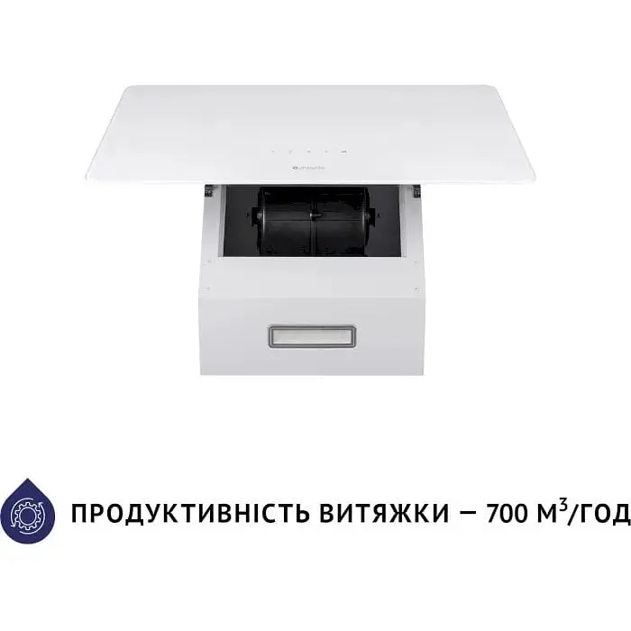 Витяжка Minola HVS 5224 WH 700 LED біла - фото 4