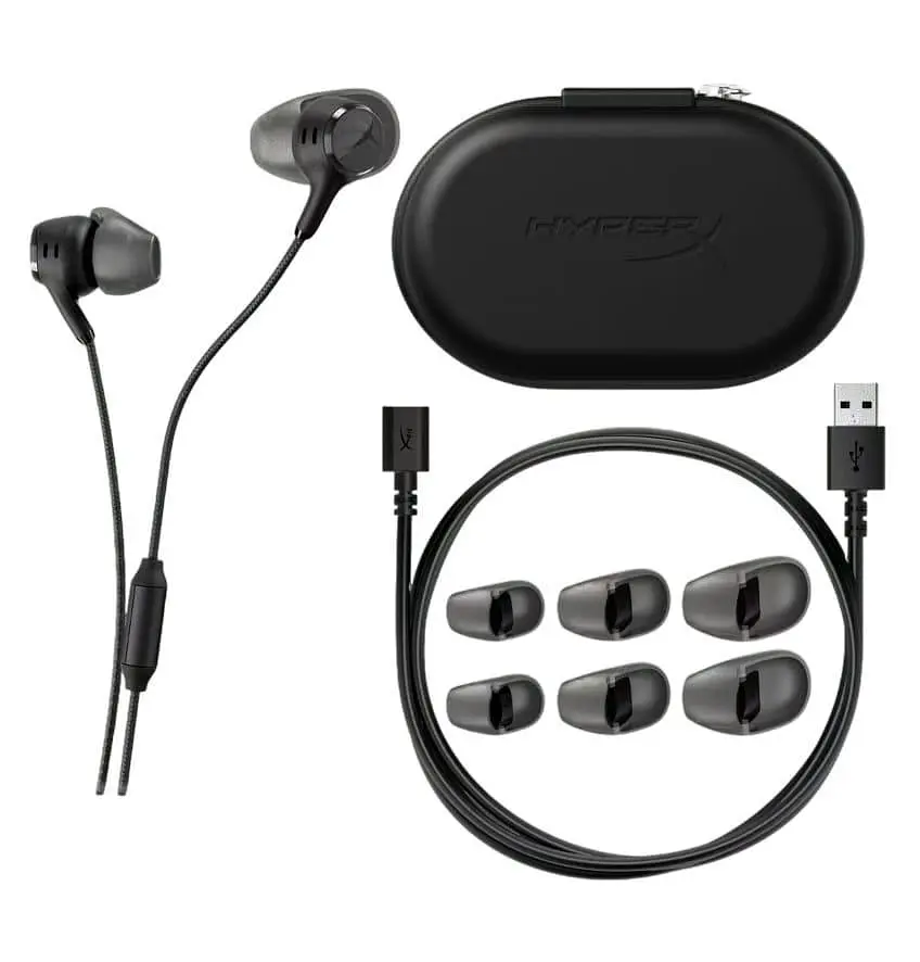 Ігрова гарнітура HyperX Cloud Earbuds III S USB-C Black (BN7S1AA) - фото 4