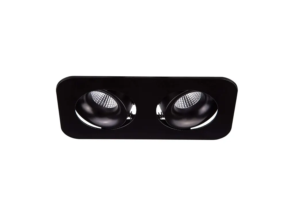 Точечный светильник MJ-Light SL7464-2X7W BK 3000K - фото 3