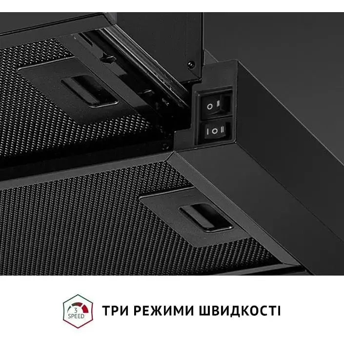 Витяжка телескопічна Perfelli TL 6622 Full BL 1000 LED - фото 5