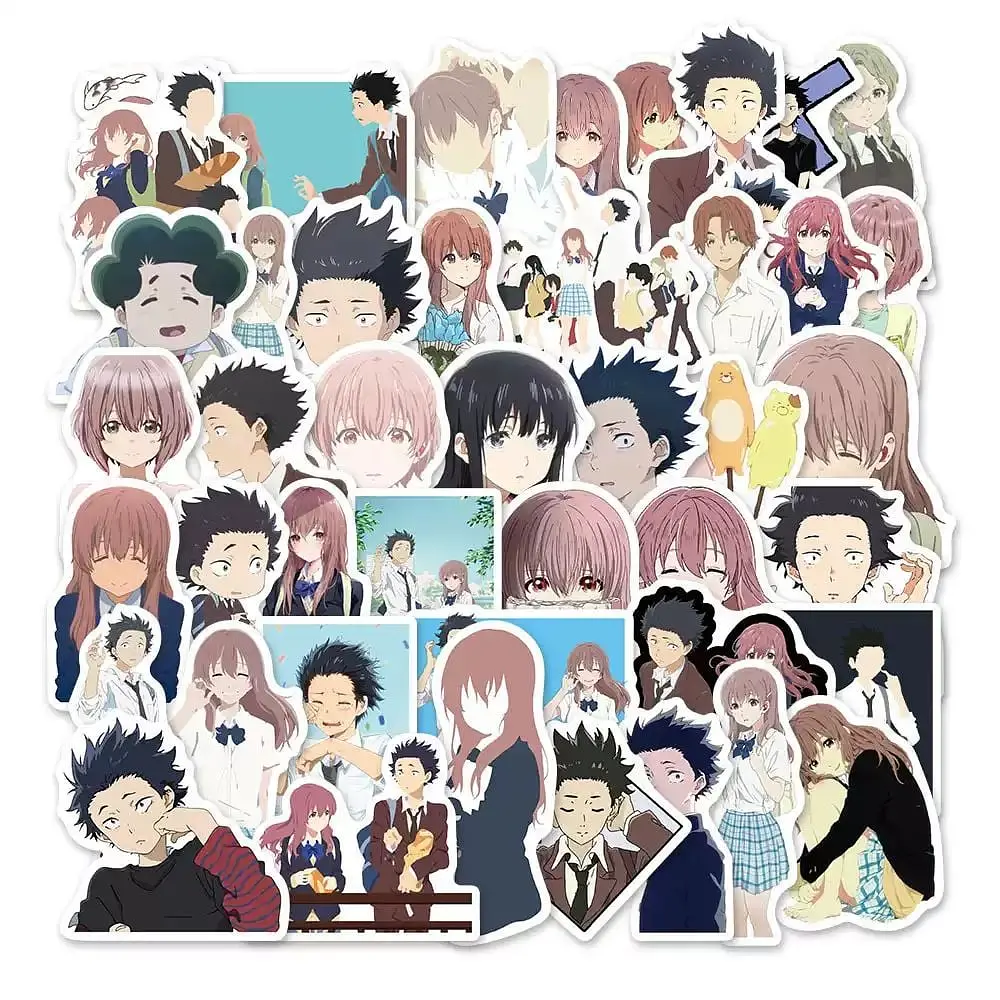 Стікерпак GeekLand Silent Voice 50 штук - фото 2