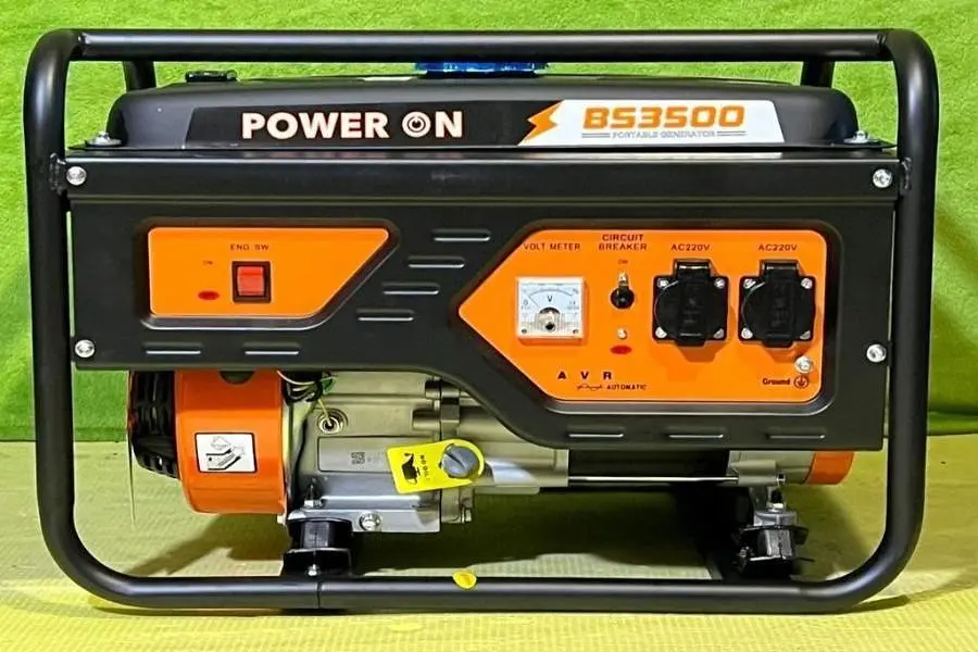 Генератор бензиновий Power On BS3500 3кВт (об'єм бака 15л) - фото 2
