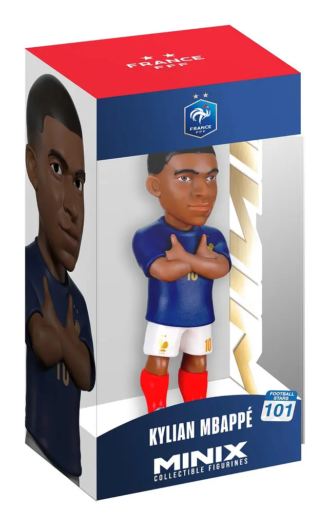 Колекційна фігурка FRANCE Mbappé 12 см MINIX art - 22502 - фото 7