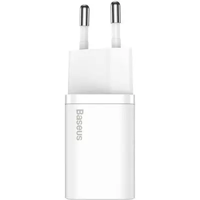 Зарядний пристрій Baseus Super Si Quick Charger 1C White (CCSP020102) - фото 3