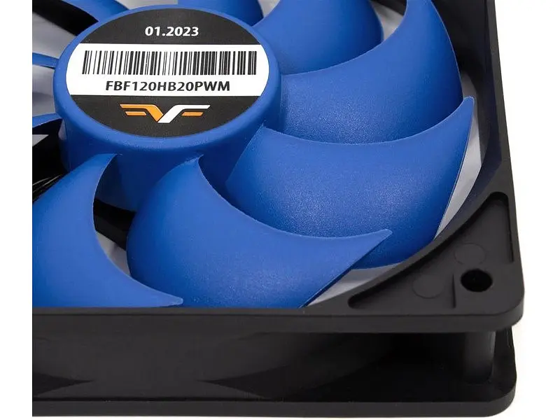 Корпусний вентилятор Frime Black/Blue (FBF120HB20PWM) - фото 3