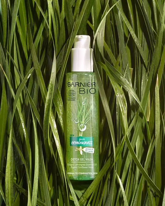 Детокс-гель для вмивання Garnier Bio для нормальної та комбінованої шкіри обличчя з екстрактом лемонграсу 150 мл (C6308400) - фото 3