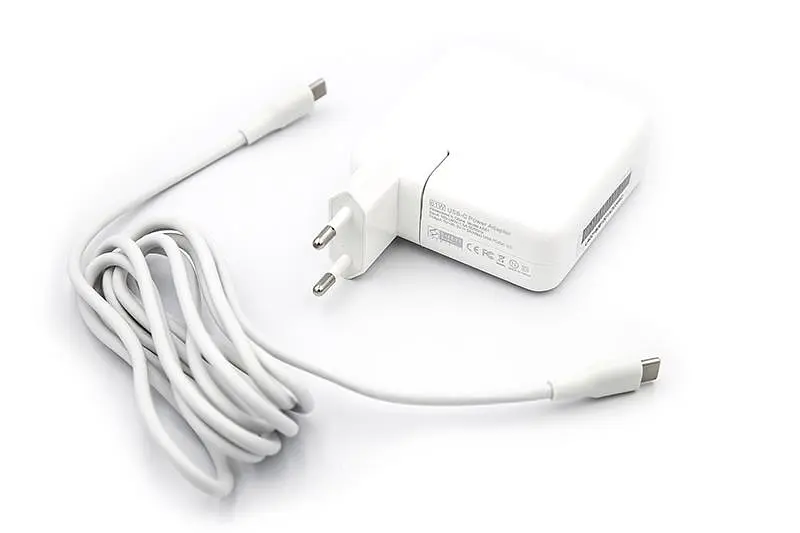 Блок живлення для ноутбуків PowerPlant APPLE 220V, 20V 61W (USB Type-C) - фото 2