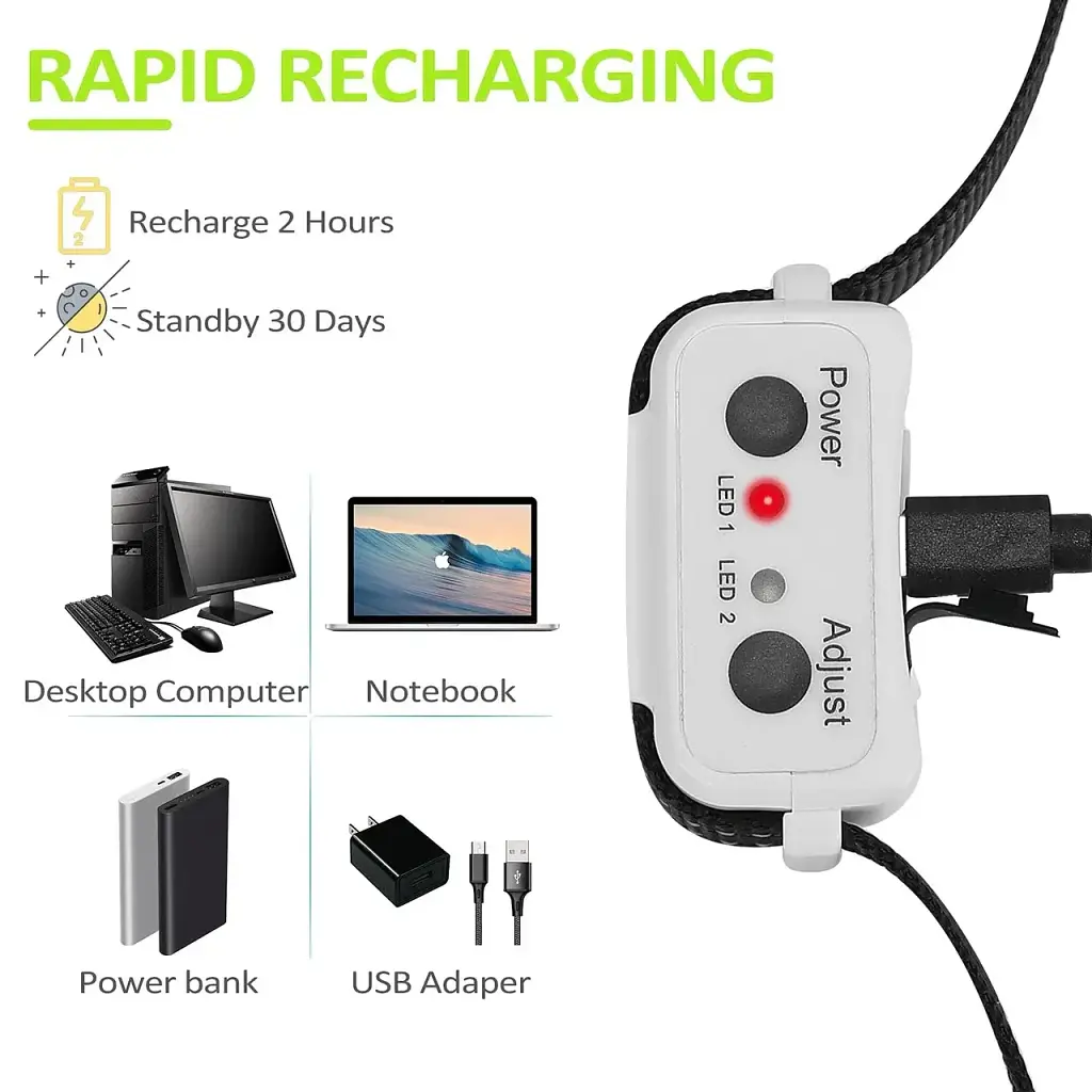 Автоматический ошейник резиновые ошейники для цитронеллы для собак, более безопасный ошейник для защиты от лая - фото 5