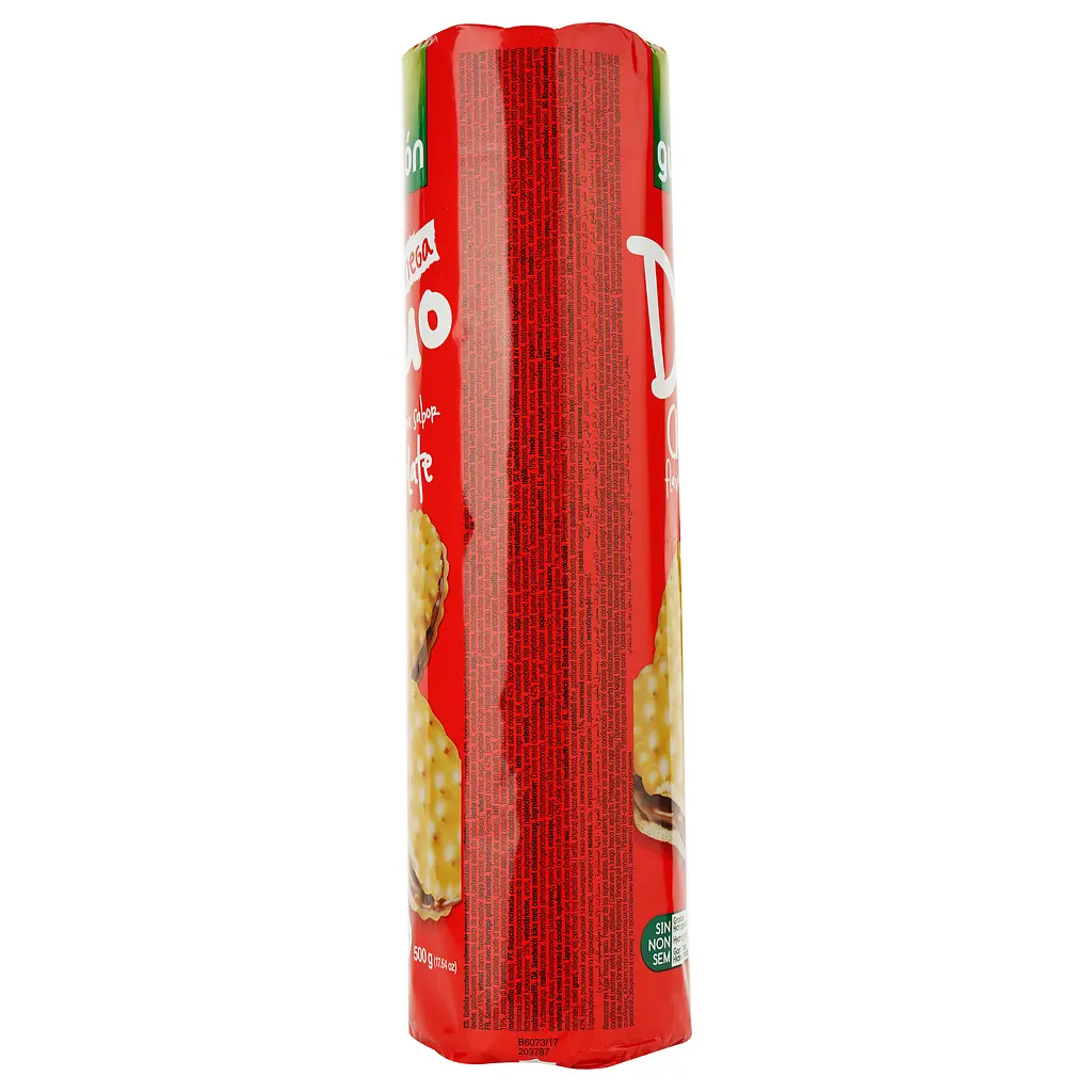 Печиво Gullon Duo Mega сендвіч з шоколадним кремом 500 г - фото 2