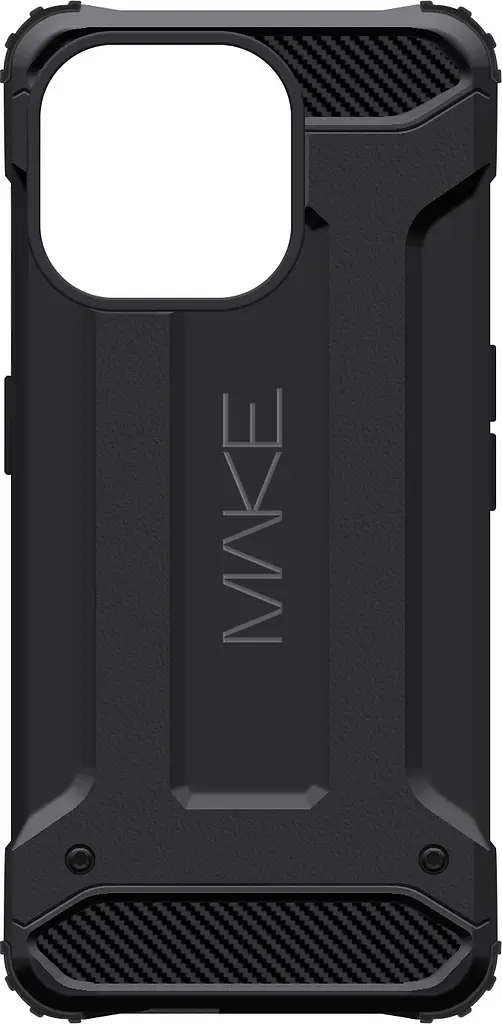 Чохол MAKE Apple iPhone 15 Pro Max Panzer Black