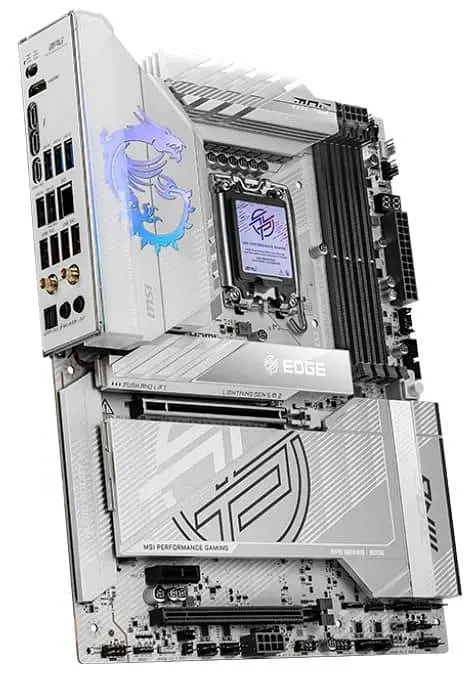 Материнська плата MSI MPG Z890 EDGE TI WIFI (MPG Z890 EDGE TI WIFI) (Socket 1851, Intel Z890, ATX) - фото 3