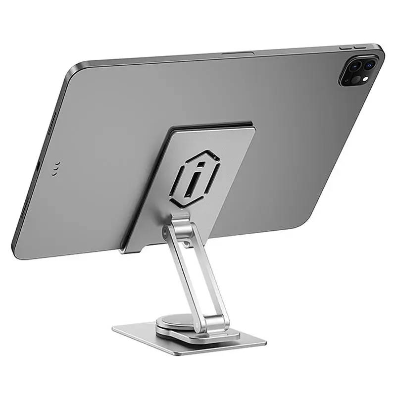 Підставка для планшетів WIWU ZM107 Desktop Rotation Stand For Tablet up to 12.9 inch Silver - фото 4