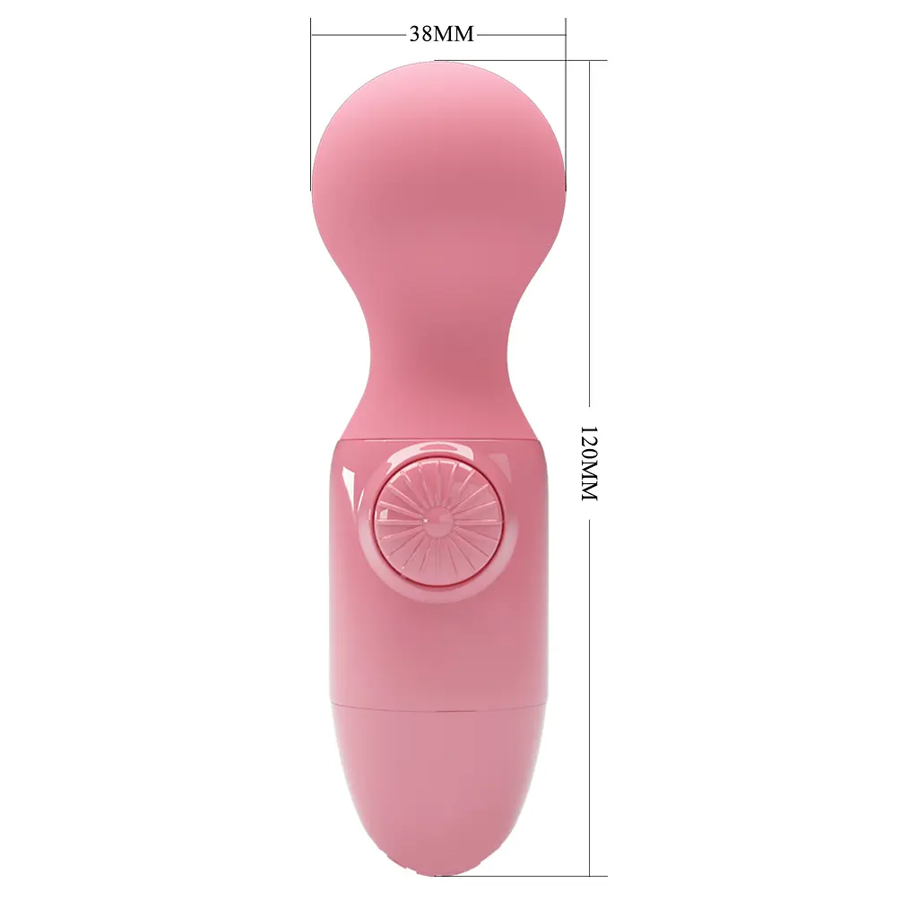 Вібратор Pretty Love Little Cute Mini Stick Light Pink - фото 8