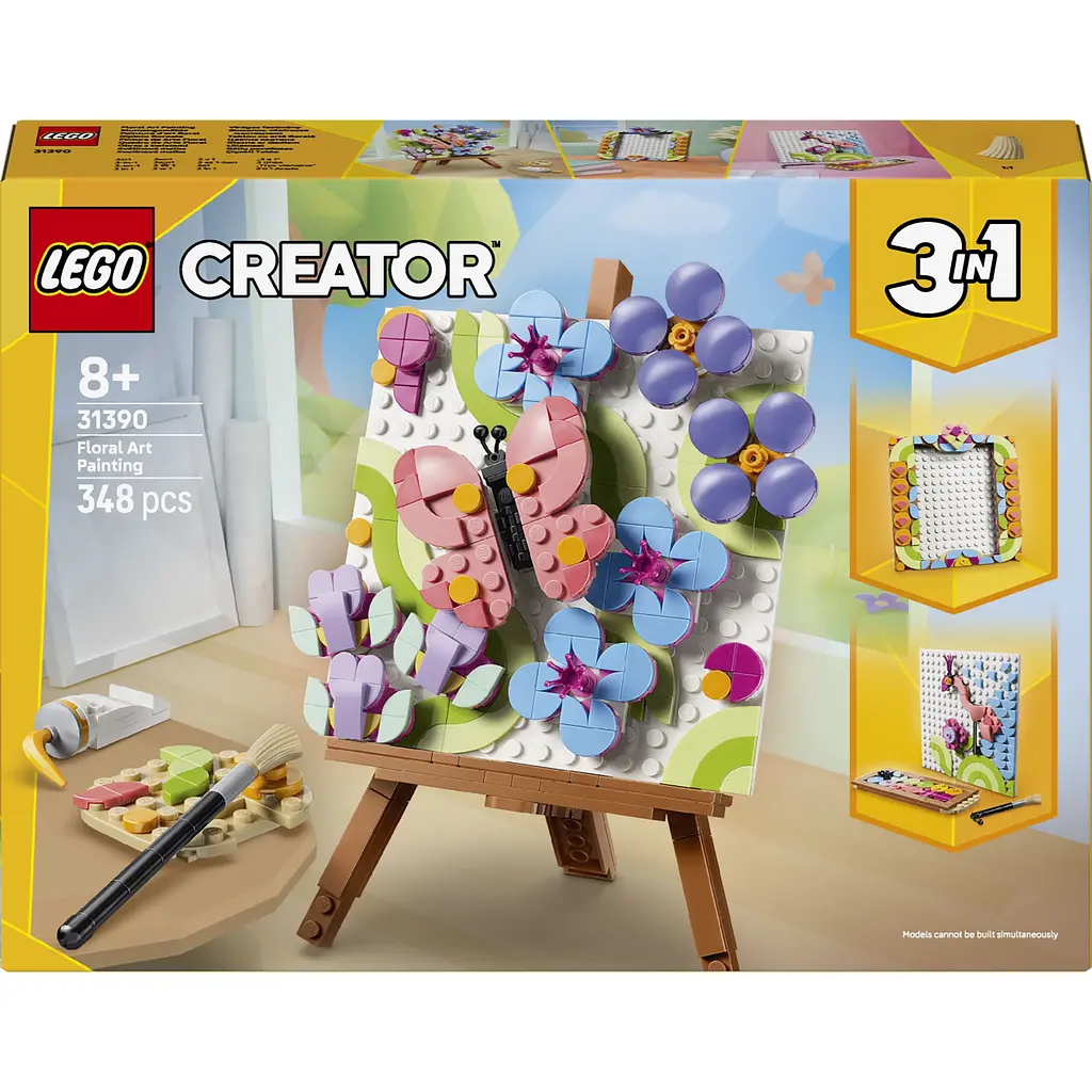 Конструктор LEGO Creator Декоративний живопис Квіткове мистецтво (31390) - фото 2