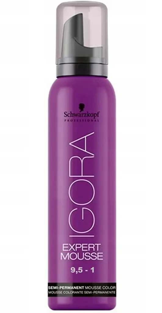 Мус-фарба для волосся Schwarzkopf Professional Igora Expert Mousse, відтінок 9,5-1, 100 мл (1917520) - фото 2