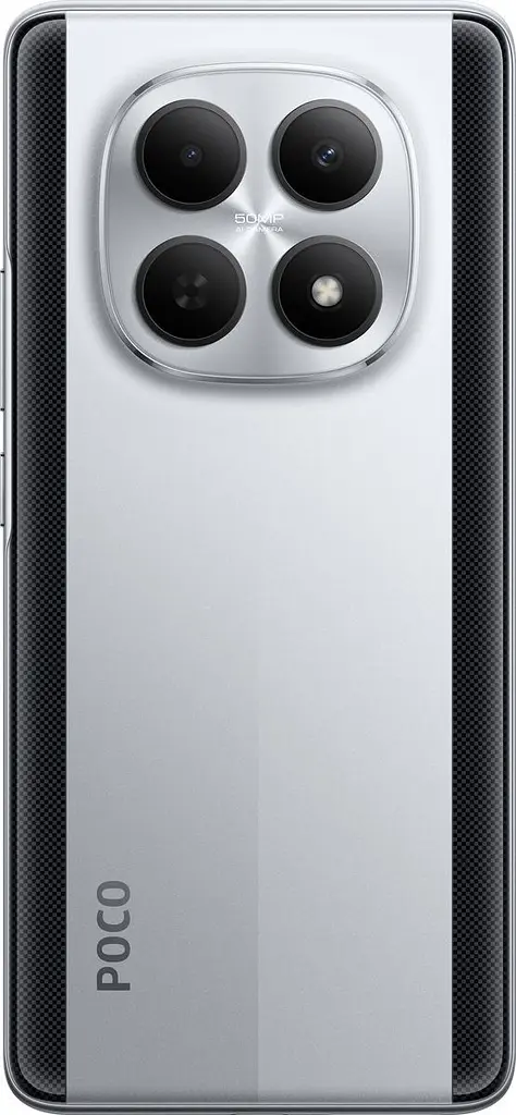Смартфон Xiaomi Poco M8 5G 8/256GB Silver (Global) (no charger) [5G, NFC] - фото 5