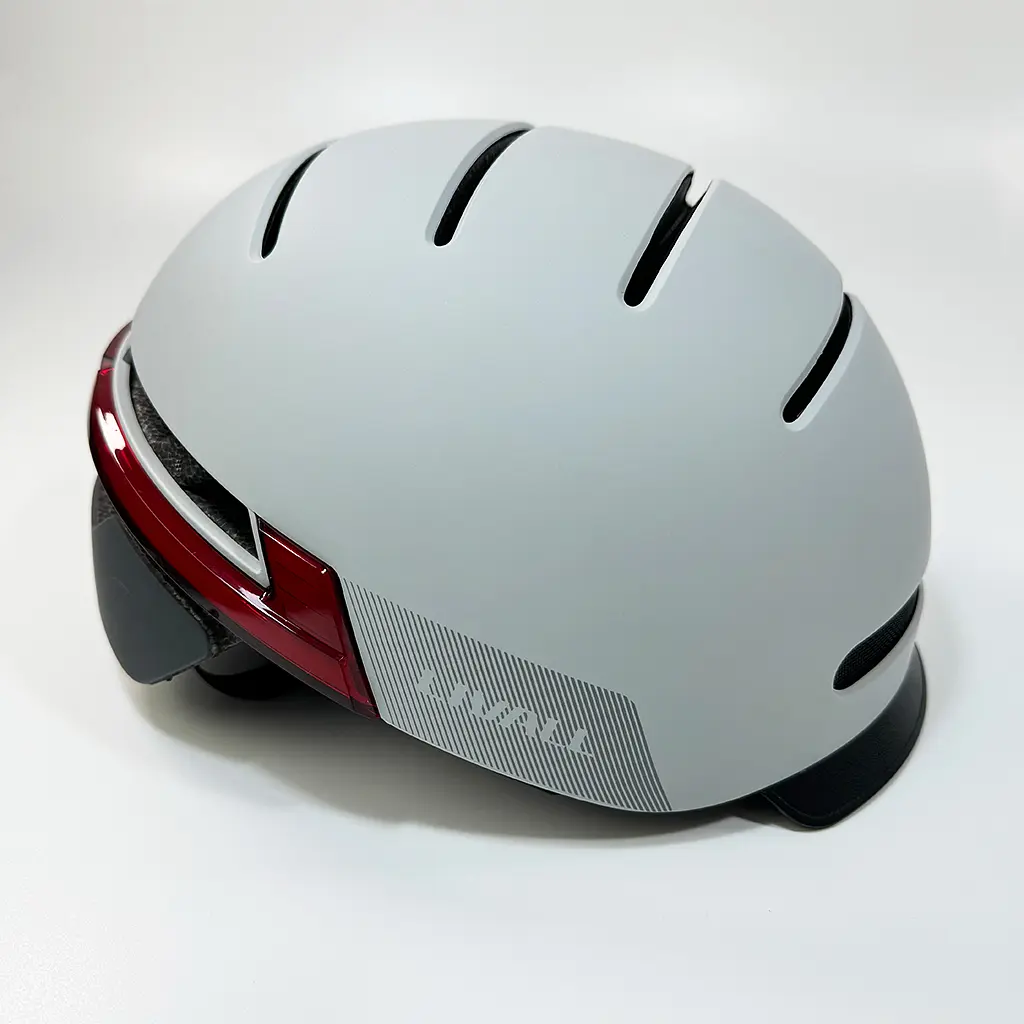 Захисний шолом Livall BH51M NEO (L) Sandstone Grey (57-61см), акустика, мікрофон, сигнали поворотів та стопів, додаток, пульт BR80, Bluetooth (LIV-T1V6MN-6310) - фото 2