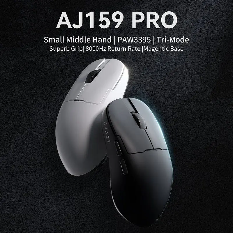 Миша Ajazz AJ159 PRO Charging Dock White (AJ159-PRO-W) [141350] - фото 4