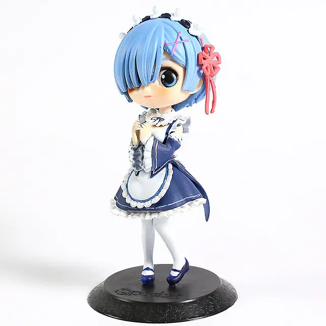 Фигурка Banpresto Q Posket Re Zero Рем Жизнь в альтернативном мире с нуля Рем 14 см (anime RZ 22.92) - фото 2
