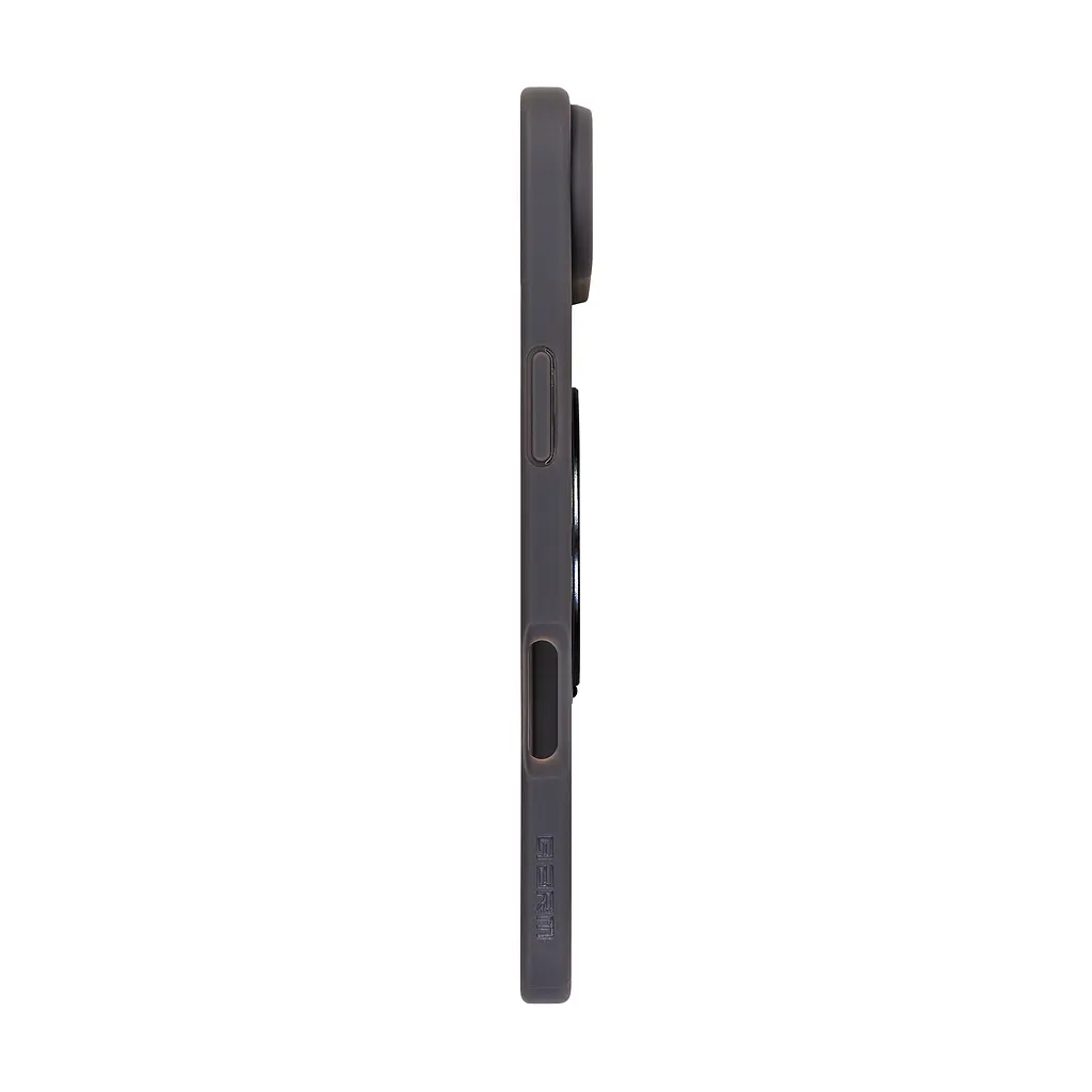 Противоударный чехол-панель для Apple iPhone 17 Air, Unit Stand2, черный, силикон + поликарбонат, защита всего корпуса, с подставкой, поддержка магнитных держателей и беспроводной зарядки (MagSafe), ArmorStandart (ARM86341) - фото 3