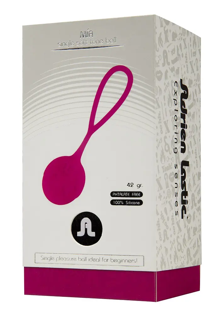 Вагінальна кулька Adrien Lastic Geisha Ball Mia Fucsia 3.5 см кольору фуксії - фото 3