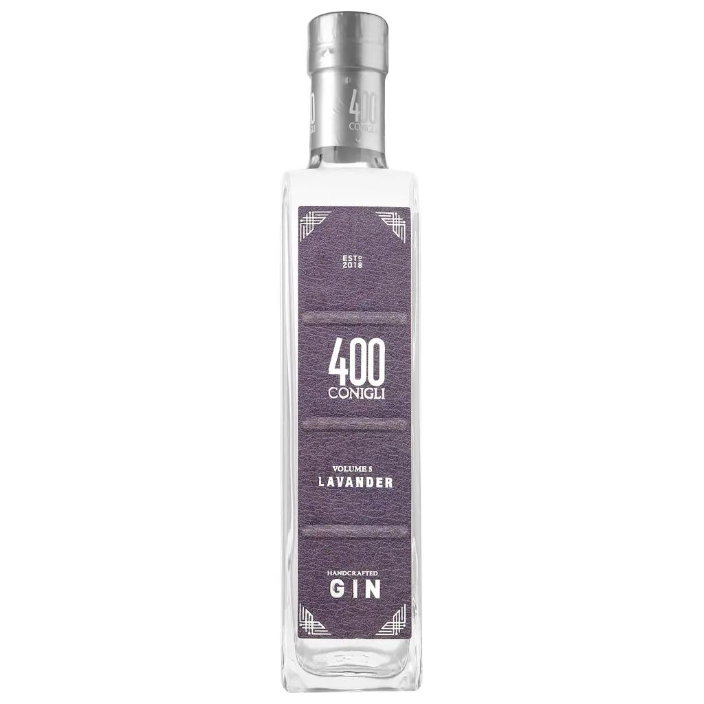 Джин 400 Conigli Volume 5 Lavander, 40%, 0,5 л - фото 2