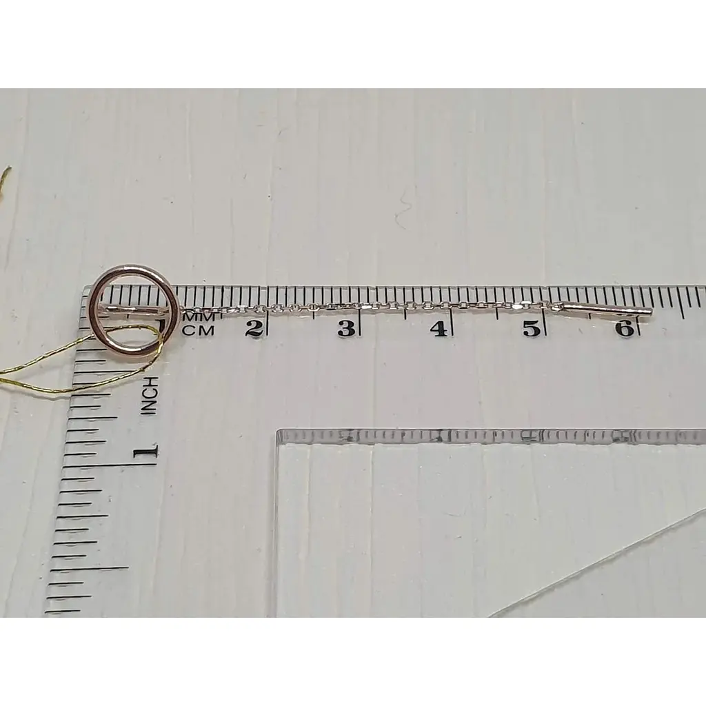 Золоті сережки-протяжки Платон. 1С272/00Б - фото 3