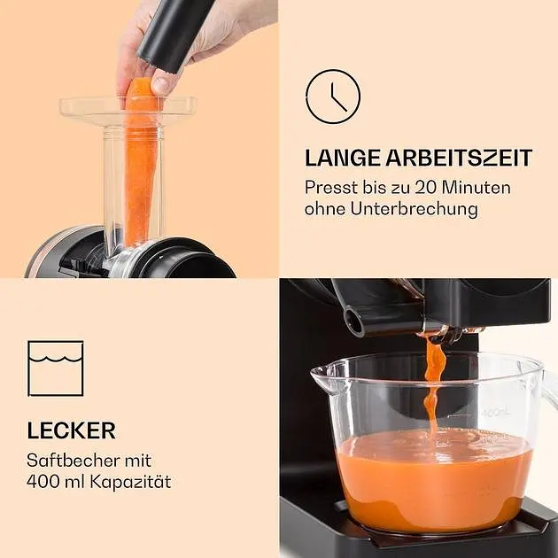 Соковыжималка Klarstein Bella Elegance (10039899) - фото 3