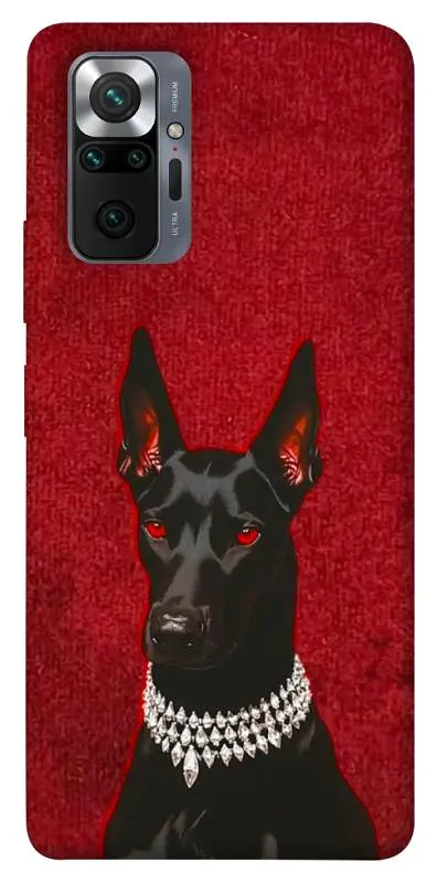 TPU чохол Demsky Premium doberman для Xiaomi Redmi Note 10 Pro