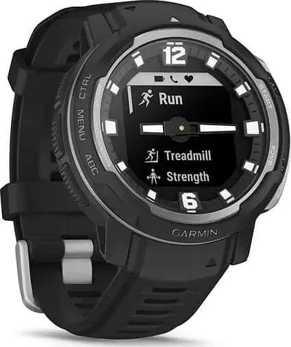 Смарт-годинник Garmin Instinct Crossover - Standard Edition Black (010-02730-13/03) - фото 2