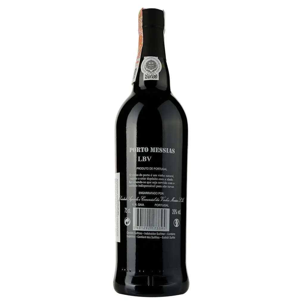 Портвейн Porto Messias LBV, червоний, солодкий, 20%, 0,75 л - фото 2