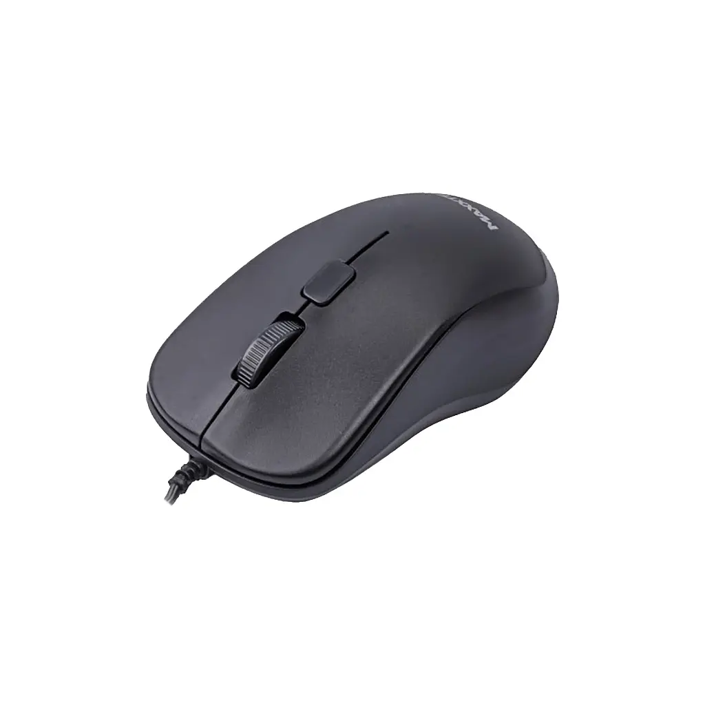 Мишка Maxxter Mc-3B01 USB Black (Mc-3B01) - фото 2