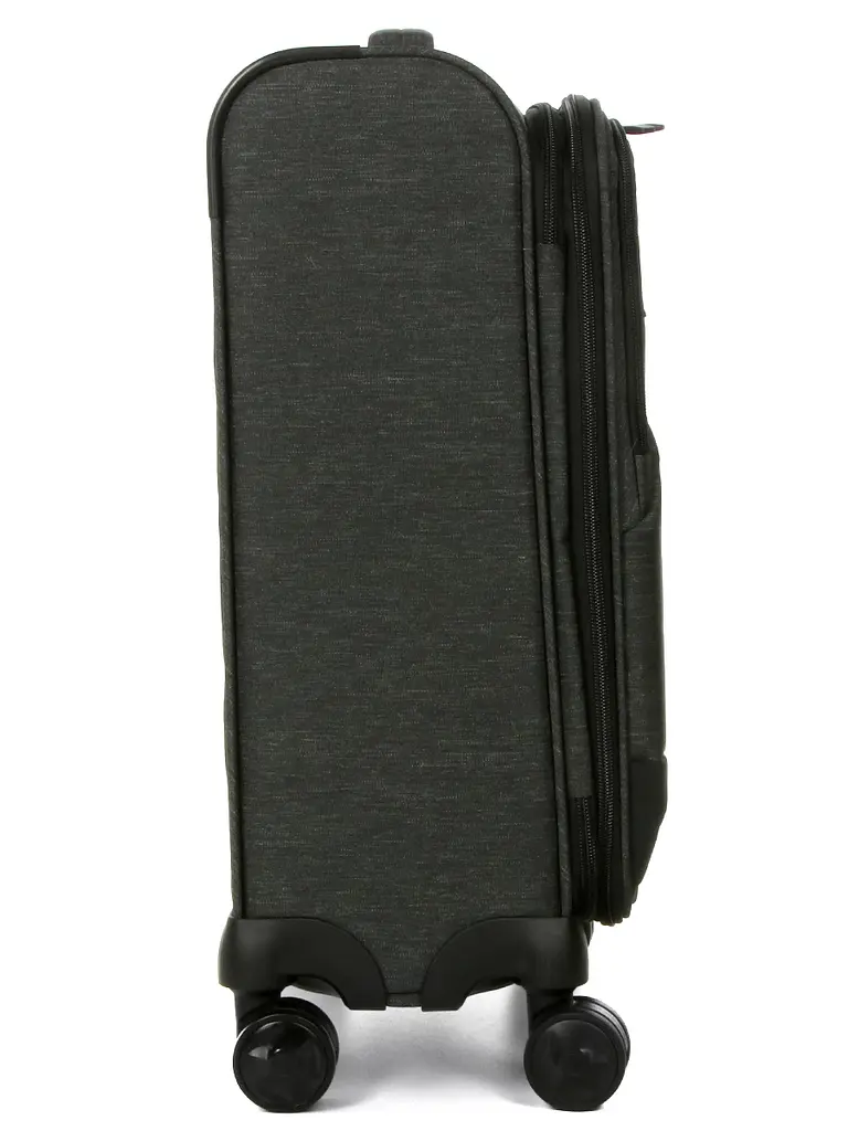 Валіза маленька S тканинна Airtex 6659 54x40x23см 50л Сірий - фото 7