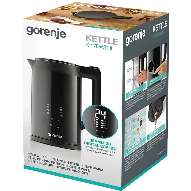 Електрочайник GORENJE K17DWDII - фото 10