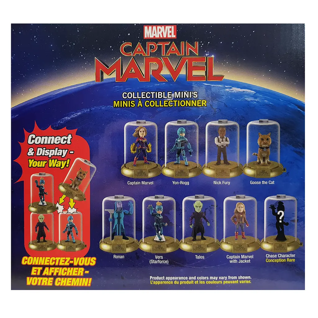 Ігрова фігурка-сюрприз Domez Marvel's Captain Marvel S1 (1DMZ0147) - фото 2