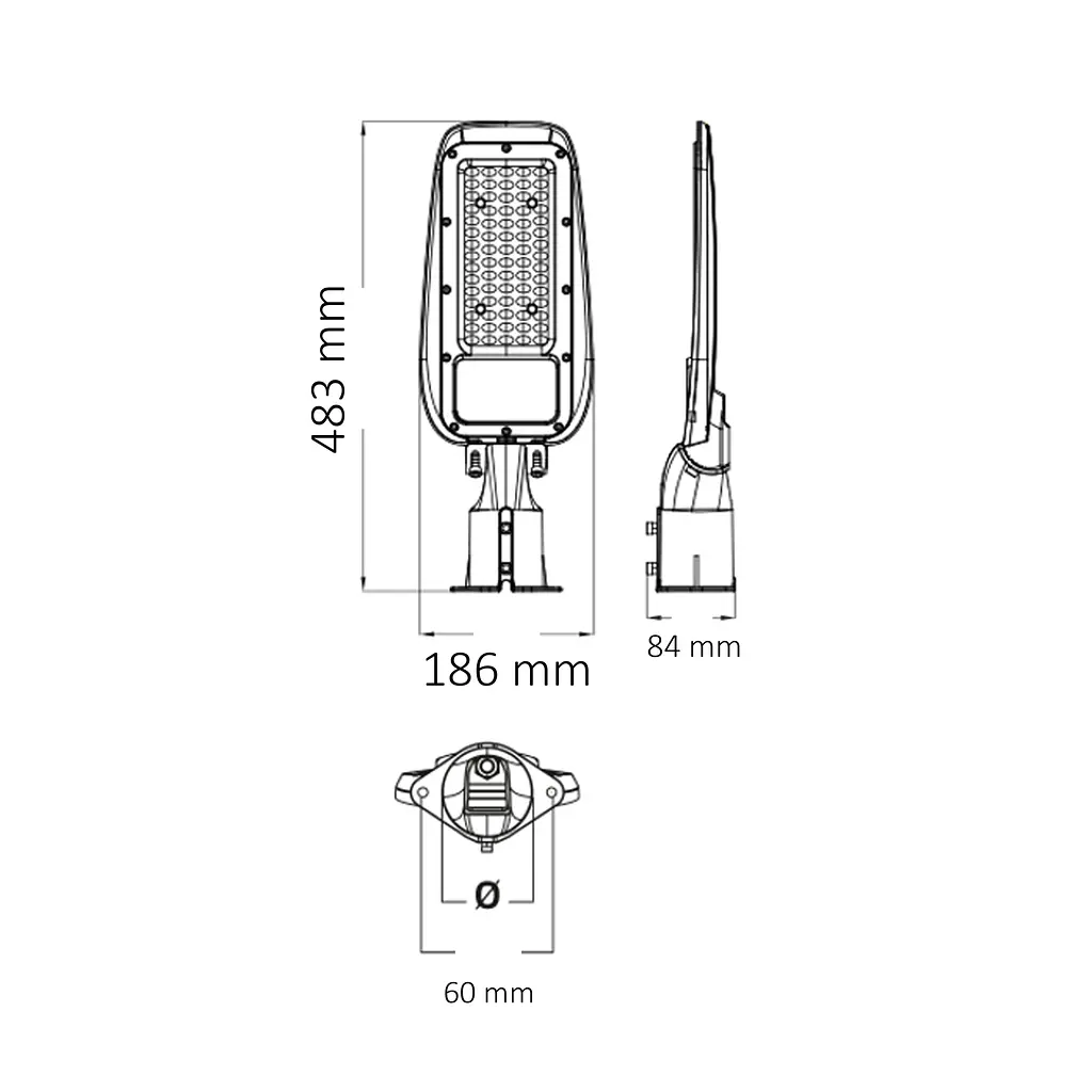 Світильник вуличний LED ROCKET-30 6400K - фото 2