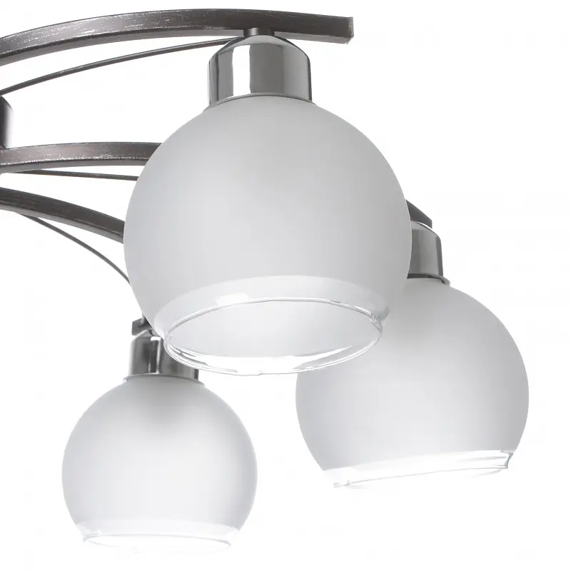 Люстра потолочная Brille E14 40W BR (LK-286C/8) - фото 3