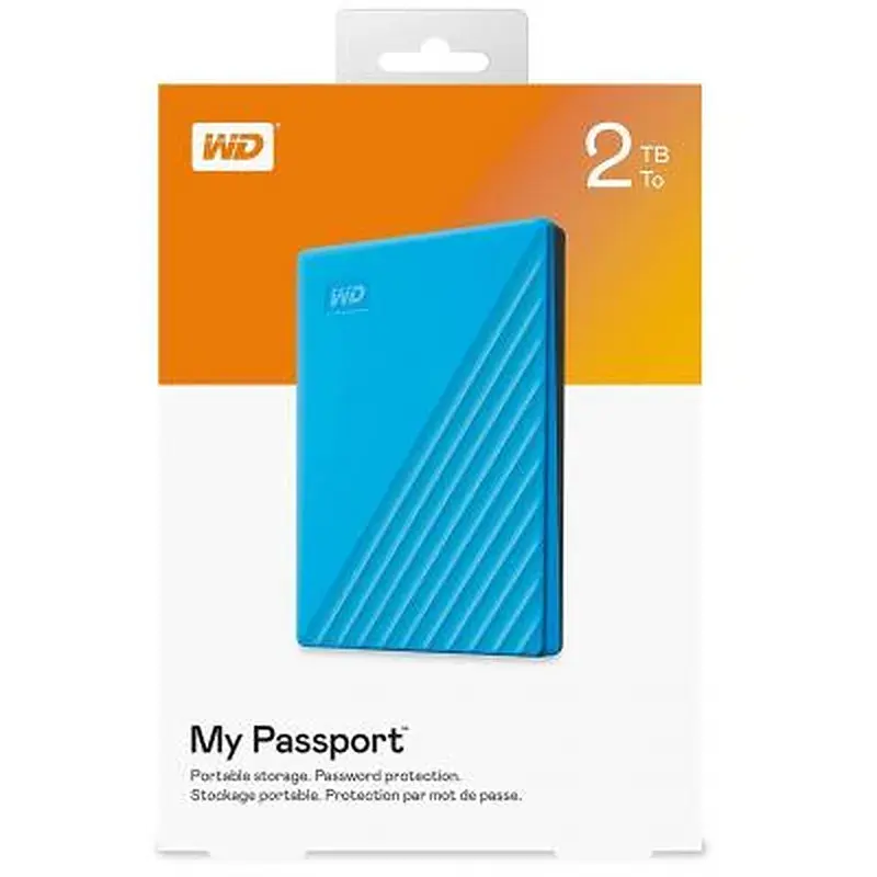 Зовнішній жорсткий диск 2.5" 2TB My Passport Portable WD (WDBYVG0020BBL-WESN) - фото 6