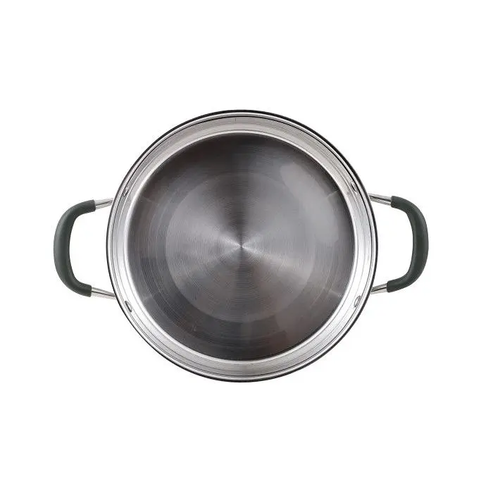 Каструля з кришкою Bergner Midnight 9.5 л (BG-32084-MM) - фото 5