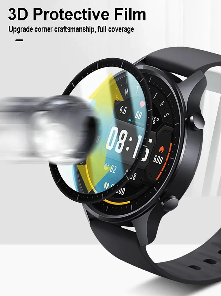 Защитная пленка VSKEY для смарт-часов Xiaomi Mi Watch Color 1 шт. - фото 4