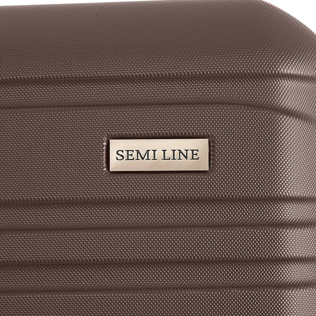 Валіза Semi Line 20" (S) Graphite/Brown (T5689-1) - фото 7