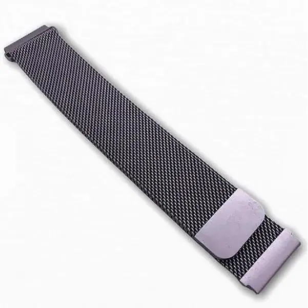 Ремінець BeCover Milanese Style для Xiaomi Amazfit Bip (20 mm) Lite/Bip S Lite/Bip 3/Bip 3 Pro/GTR 42 mm/GTS/TicWatch S2/TicWatch E/GTS 3/GTS 2 mini Gray (707681) - фото 4