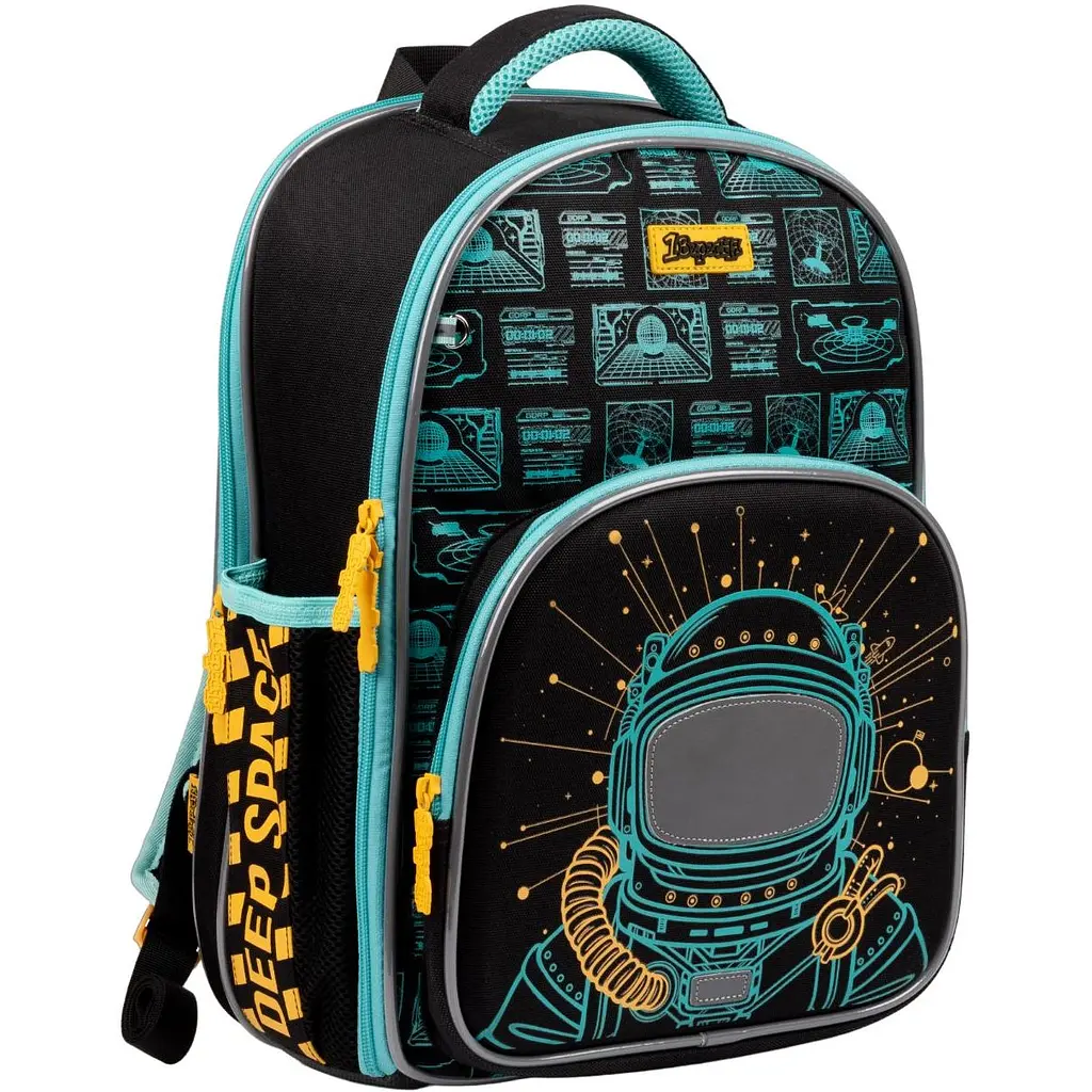 Рюкзак шкільний 1 Вересня S-97 Deep Space, черный (559494) - фото 2