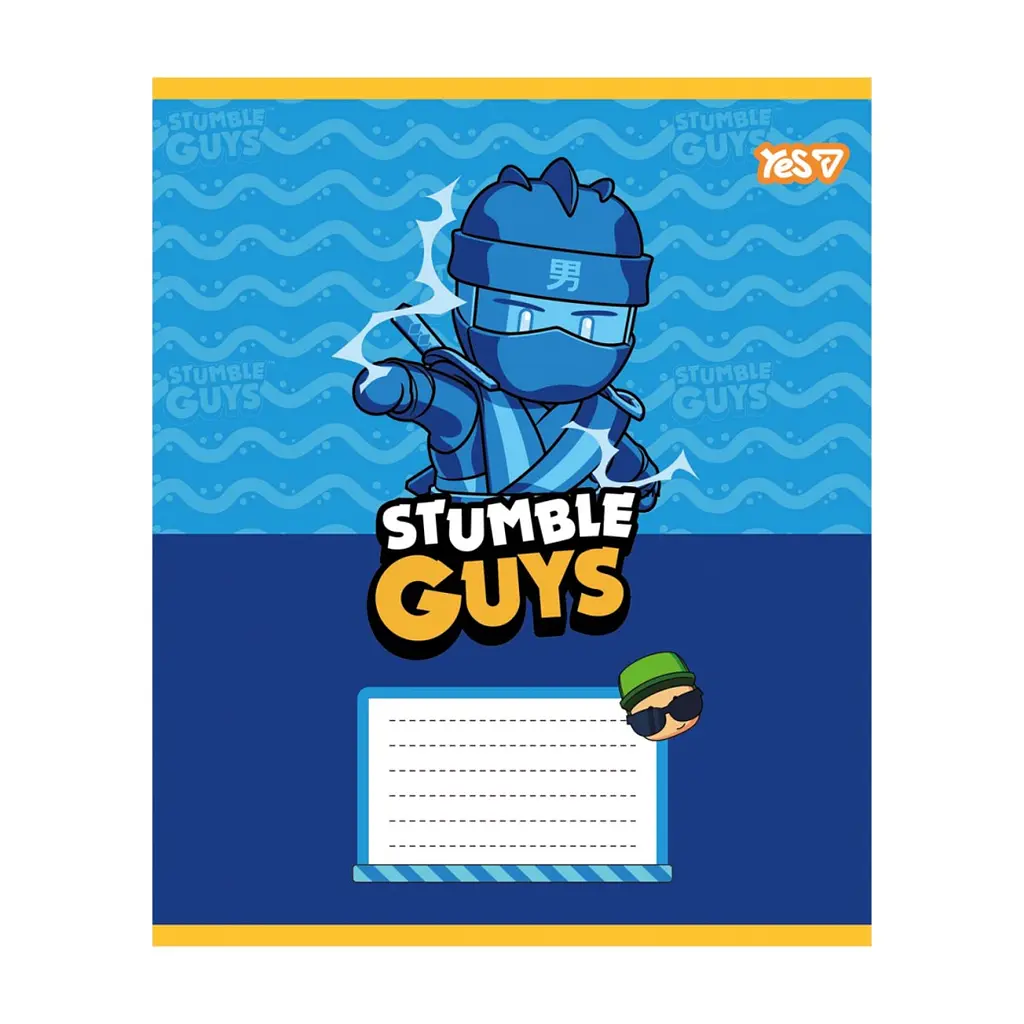 Зошит Yes Stumble Guys А5 12 аркушів клітинка (768728), в асортименті - фото 5